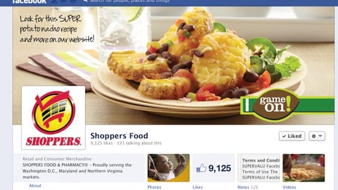 Shoppers 'Game On' Facebook Graphic