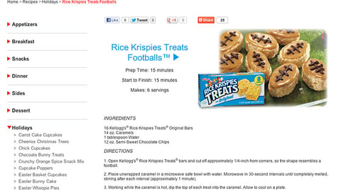 Family Dollar Rice Krispies Recipe Page