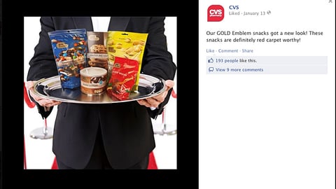 CVS Gold Emblem Facebook Update