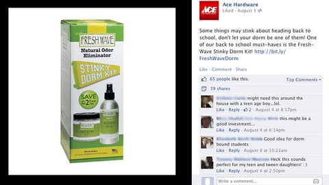 Ace Hardware Fresh Wave Facebook Update