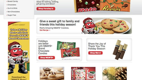 CVS.com Candy Category Holiday Page 