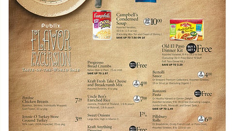Publix 'Flavor Excursion' Feature
