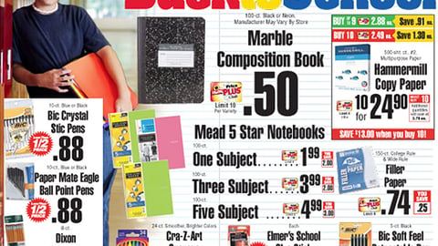 ShopRite 'Back to School' Feature