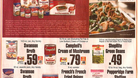 ShopRite 'Green Bean Casserole' Feature