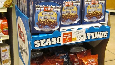 Herr's Holiday Shipper