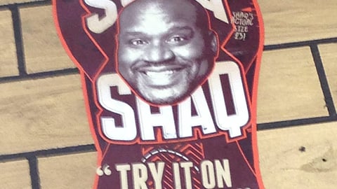 Arizona 'Soda Shaq' 7-Eleven Floor Cling