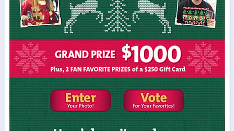 Speedway 'Ugly Sweater' Facebook Page