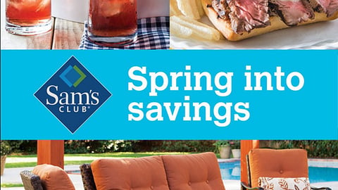 Sam's Club 'Spring into Savings' Catalog Cover
