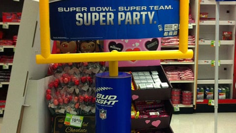Bud Light PepsiCo 'Super Party' Goal Post