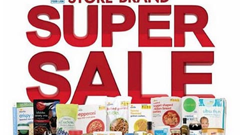Food Lion 'Store Brand Super Sale' Facebook Update