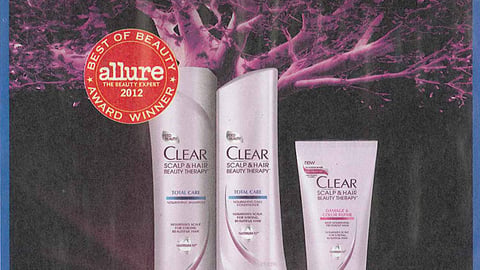 Clear 'Best of Beauty Award' FSI
