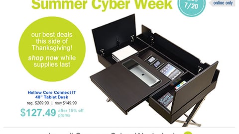 Meijer 'Summer Cyber Week' Email