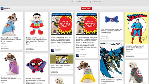 PetSmart 'Super Pets' Pinterest Board