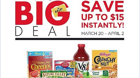 Food Lion 'The Big MVP Deal' Facebook Update