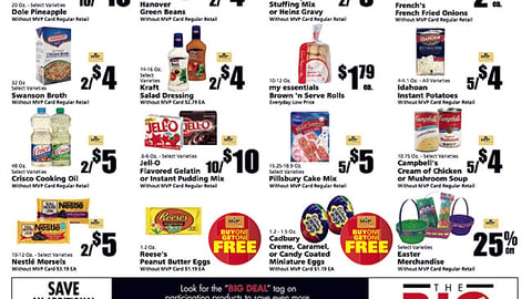 Food Lion 'The Big MVP Deal' Feature