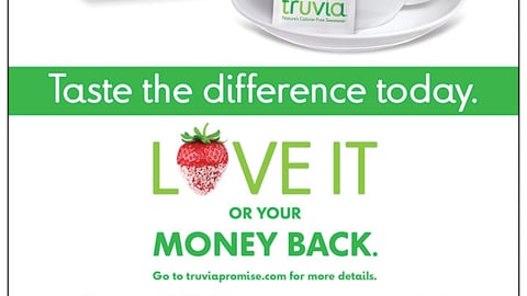Truvia Shelf Talker