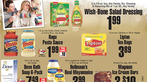 ShopRite Unilever 'Big Holiday Savings' Feature