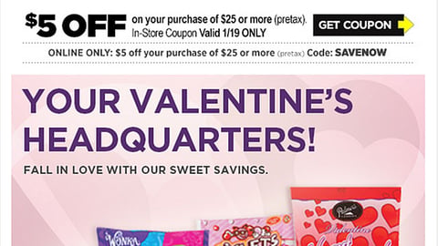Dollar General 'Sweet Savings' Email