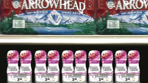Vitamin Squeeze Shelf Rack