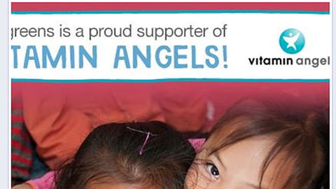 Walgreens Vitamin Angels Facebook Update
