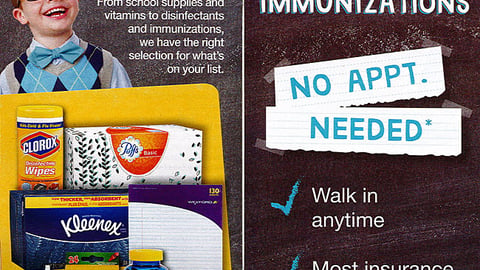 Walgreens Back-to-School Coupon Book Feature