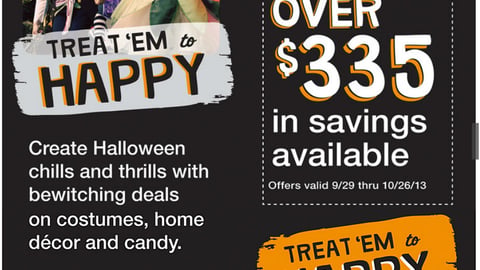 Walgreens October 2013 Coupon Book Cover