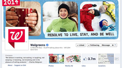 Walgreens '2014' Facebook Cover