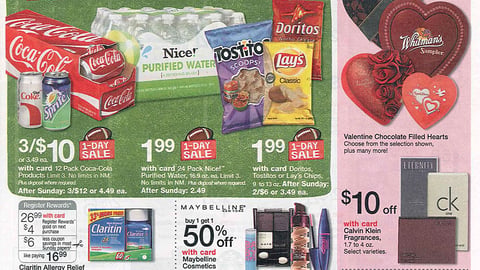 Walgreens 'Game Day Favorites' Feature