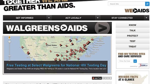 Greater Than Aids Walgreens Partner Page