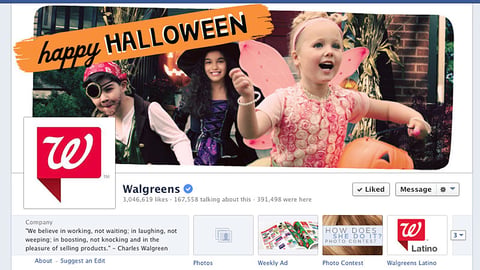 Walgreens Halloween Facebook Cover