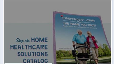 Walgreens 'Home Health Care Solutions' Facebook Update