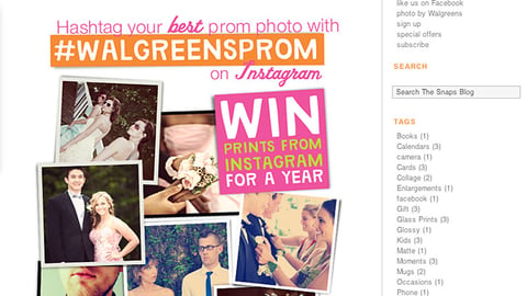 Snaps by Walgreens 'Instagram Contest' Blog Post
