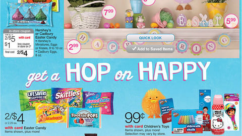 Walgreens 'Get a Hop on Happy' Feature