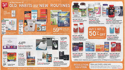 Walgreens 'Resolution Solutions' Feature