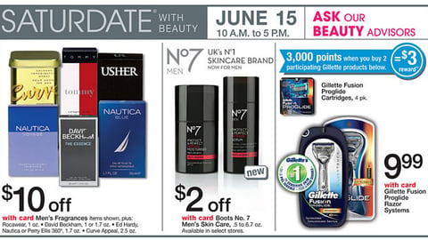Walgreens 'SaturDate With Beauty' Feature