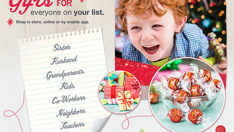 Walgreens 'Holiday Gift Finder' Landing Page