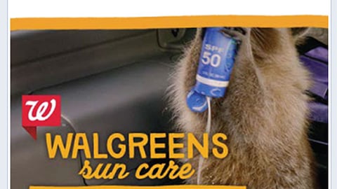 Walgreens 'Sun Care' Facebook Update