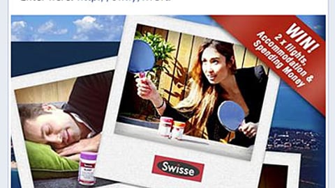 Walgreens Swisse 'Win a Trip' Facebook Update