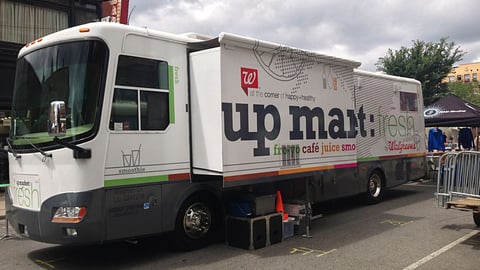 Walgreens 'Up Market: Fresh' Tour Bus