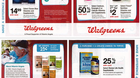 Walgreens Vitamin Angels FSI Event