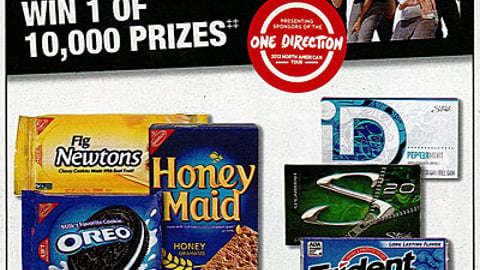Walgreens Nabisco 'One Direction' Feature