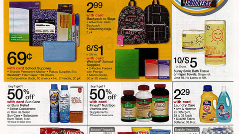 Walgreens Back-to-School Feature