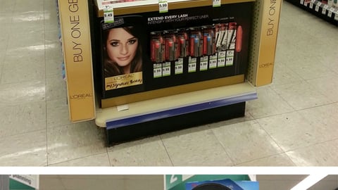Walgreens L'Oreal 'Beauty Gets Personal' Endcap