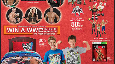 Kmart 'WWE Ringside Experience' Feature