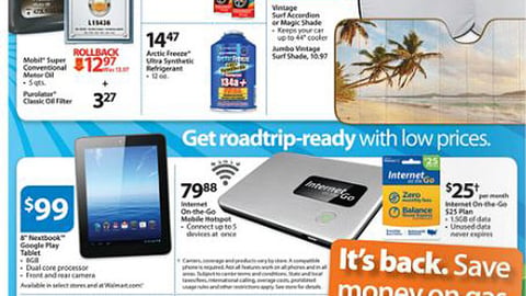 Walmart 'Save Money on Gas' Feature