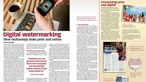 'Costco Connection' Watermarking Article