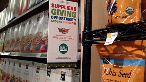 Whole Foods 'Giving Opportunity' Violator