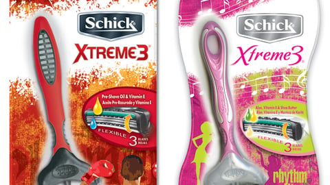 Schick Xtreme 3 'Camino al Exito' Contest Packaging