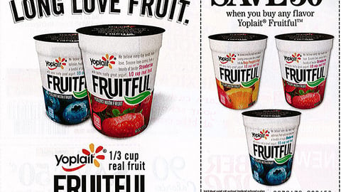 Yoplait Fruitful Launch FSI