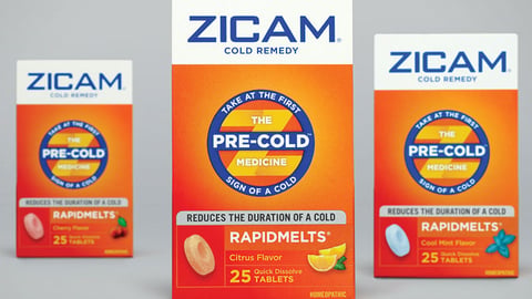 Zicam Packaging